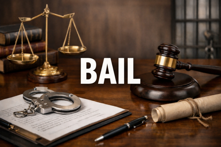 ## Bail – Complete Guide to Meaning, Types, Process & Legal Rights in India